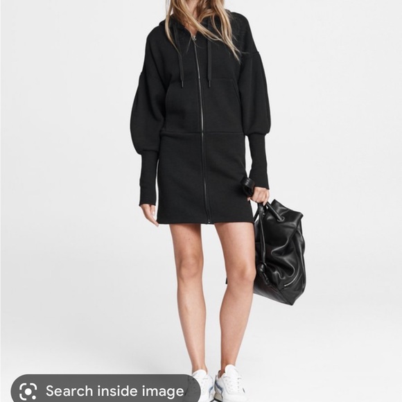 Athletic and comfy Rag and Bone Forest Hoodie Dress NWT - Picture 5 of 16